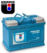 Uranio Batterie - Iridium Chrome